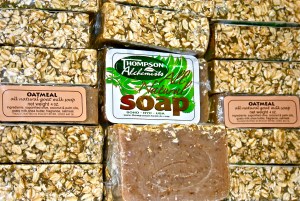 oatmeal and goats milk soap