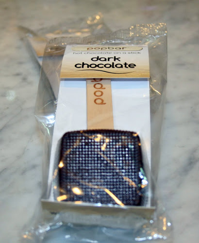 popbar dark hot chocolate on a stick