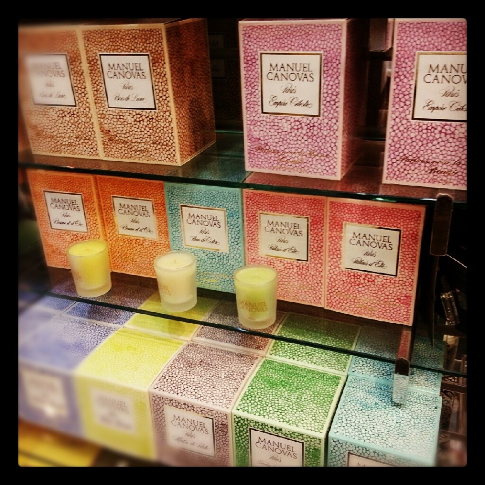 Manual Canovas scented candles